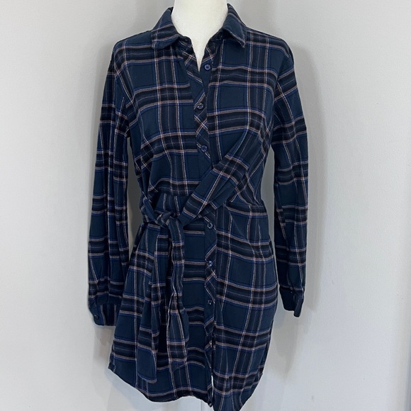 Lush Dresses & Skirts - Women’s Lush Brand Plaid Shirt Dress